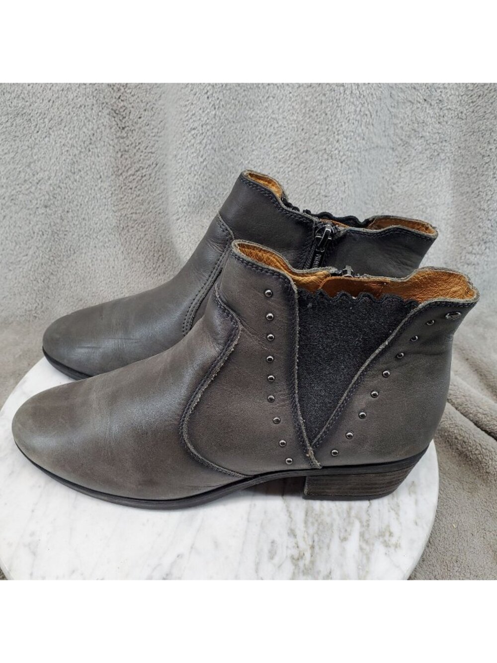 Pikolinos Shoes Womens EU 38 US 7.5-8 Brown Leather Daroca Ankle Boots *Read*